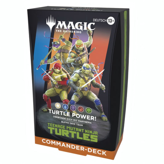 Teenage Mutant Ninja Turtles Commander Deck (DE)