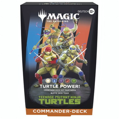Teenage Mutant Ninja Turtles Commander Deck (DE)