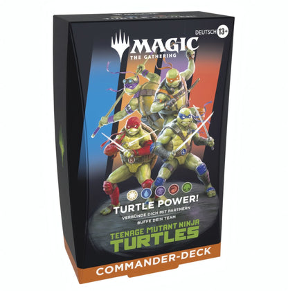 Teenage Mutant Ninja Turtles Commander Deck (DE)
