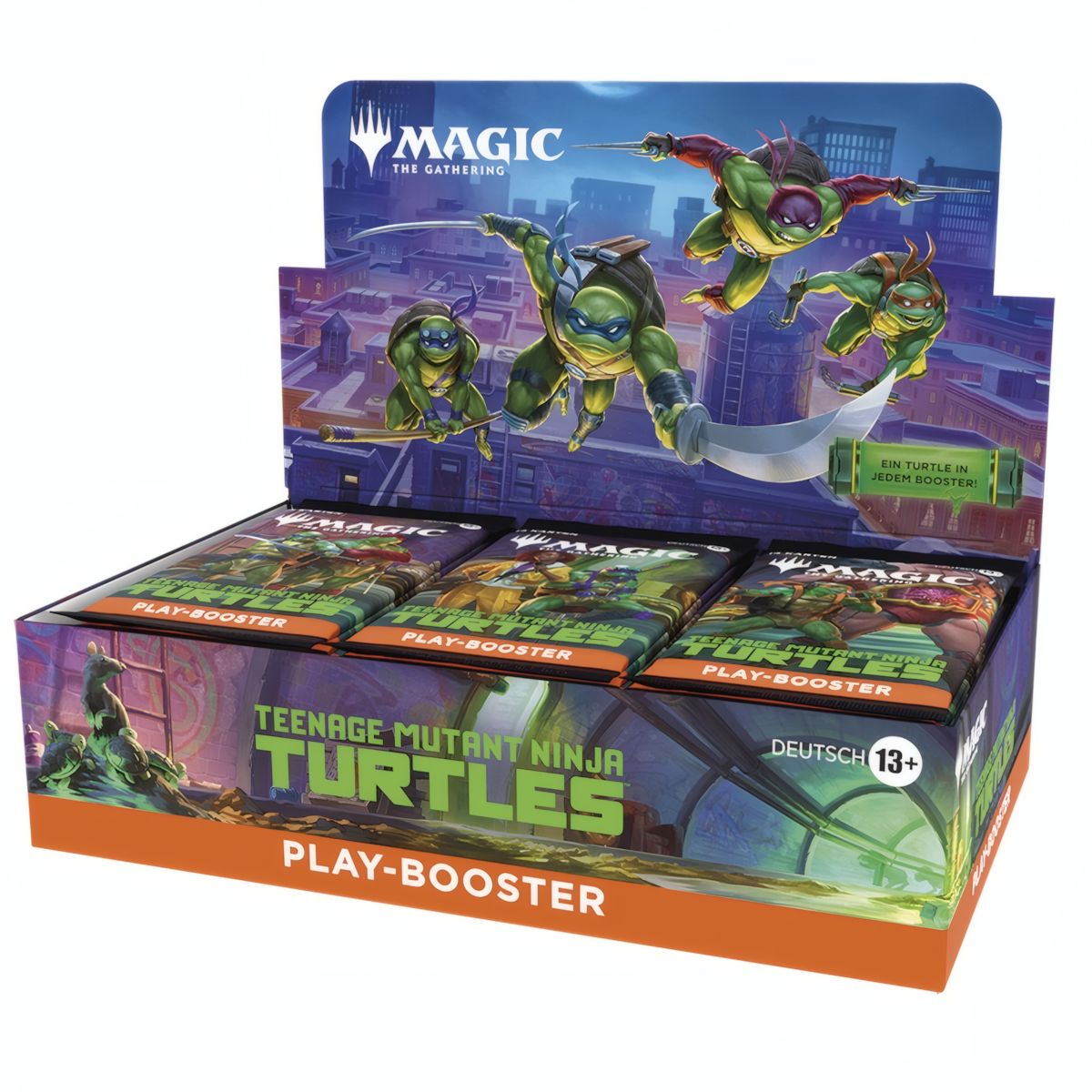 Teenage Mutant Ninja Turtles Play Booster Display (DE)