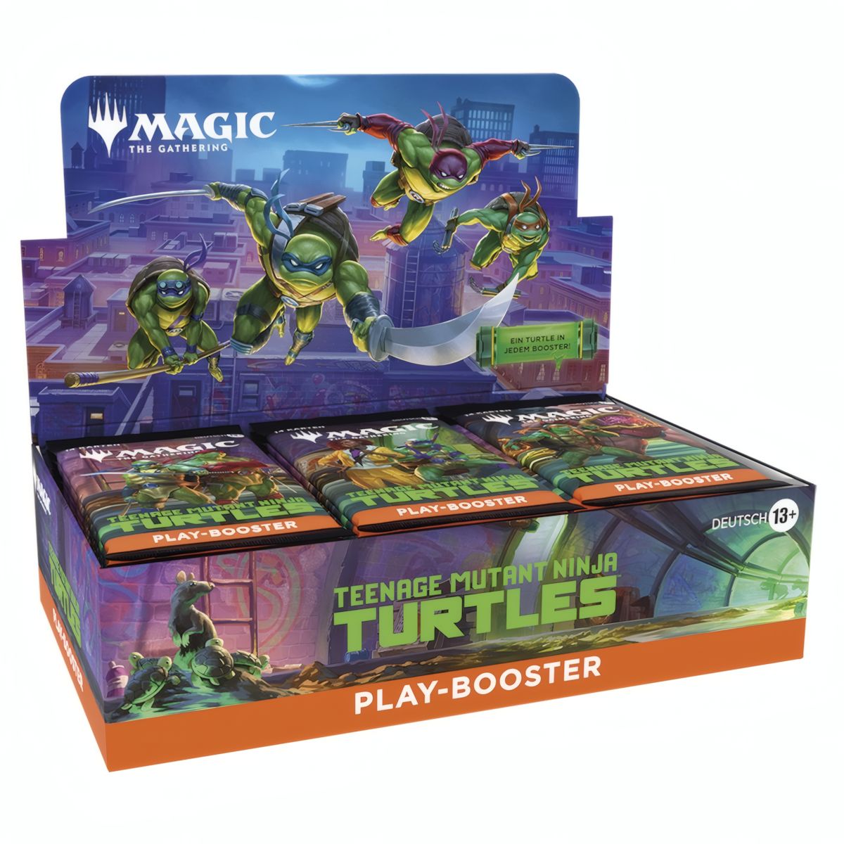 Teenage Mutant Ninja Turtles Play Booster Display (DE)
