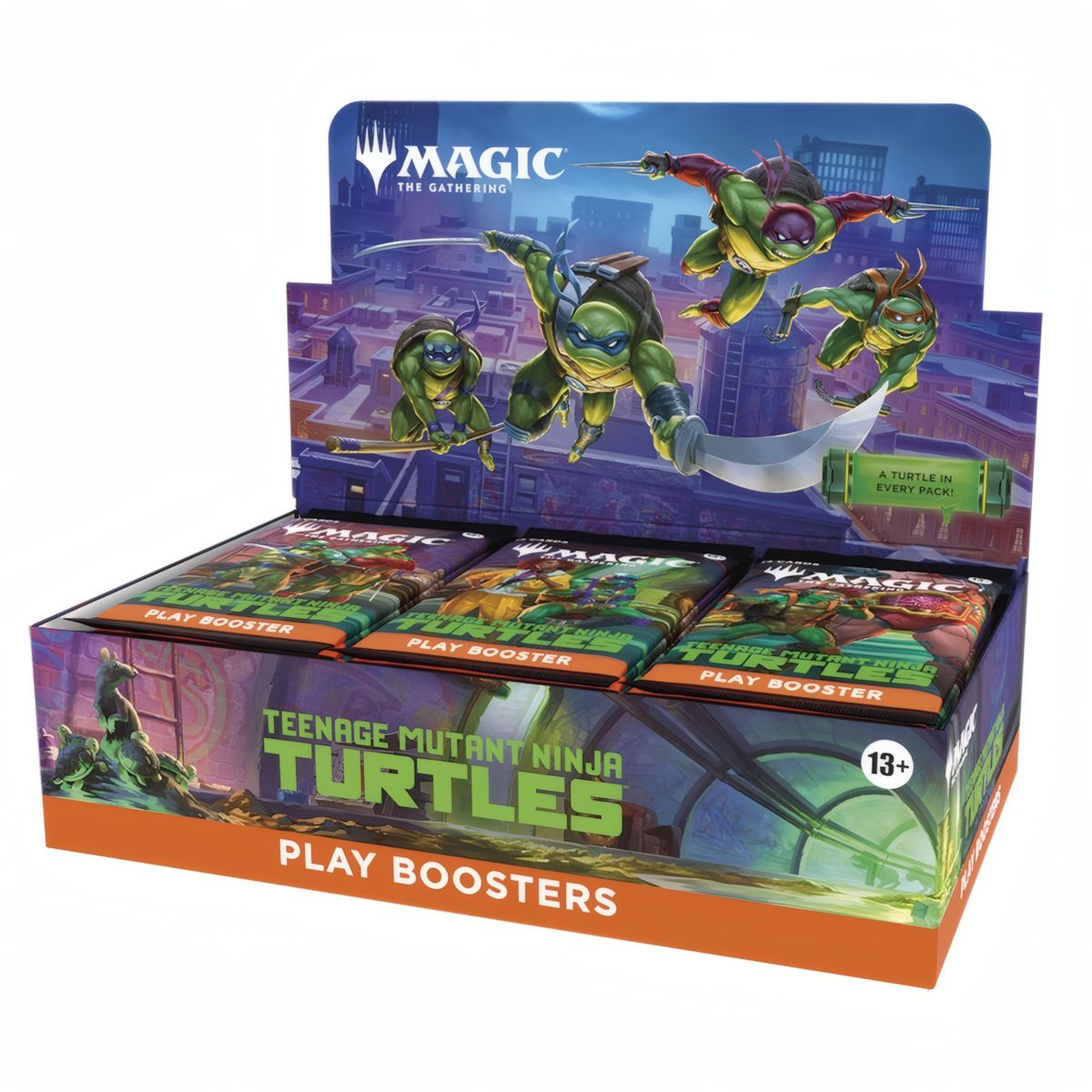 Teenage Mutant Ninja Turtles Play Booster Display (EN)