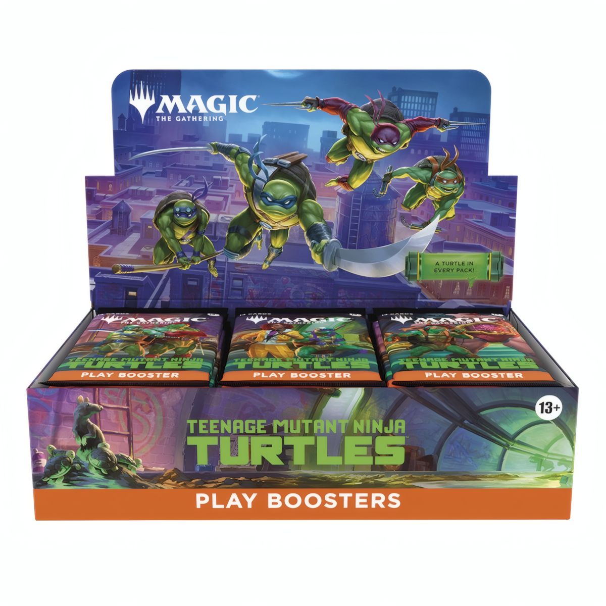 Teenage Mutant Ninja Turtles Play Booster Display (EN)