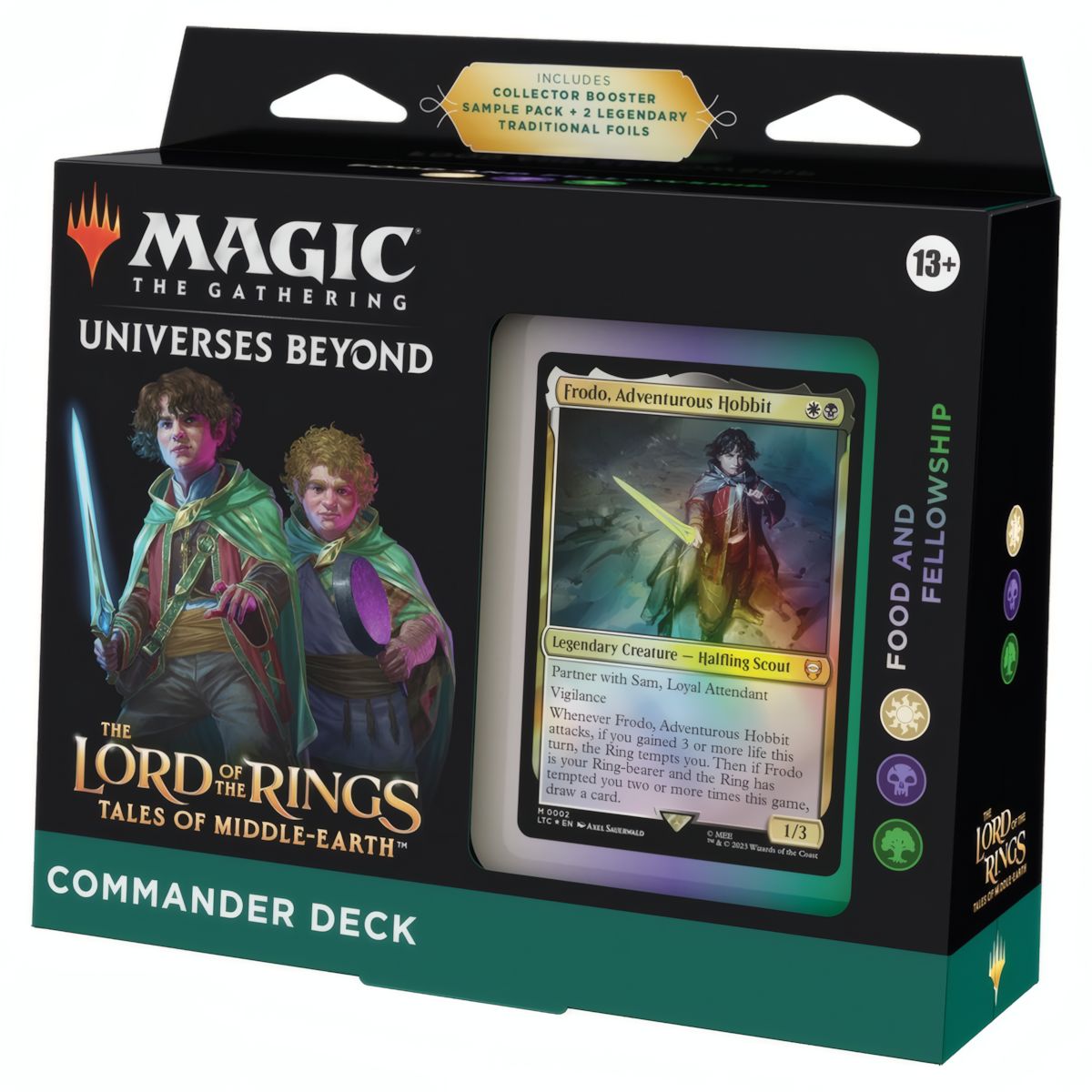 The Lord of the Rings: Tales of Middle-Earth Commander Deck Set (EN) - Alle 4 Decks