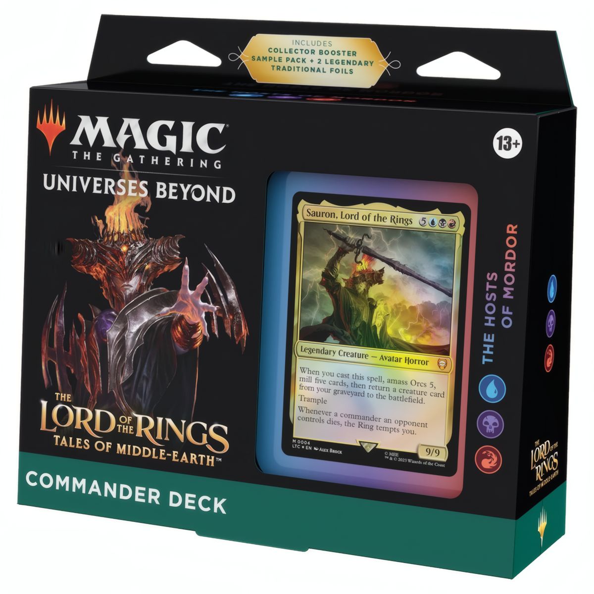 The Lord of the Rings: Tales of Middle-Earth Commander Deck Set (EN) - Alle 4 Decks
