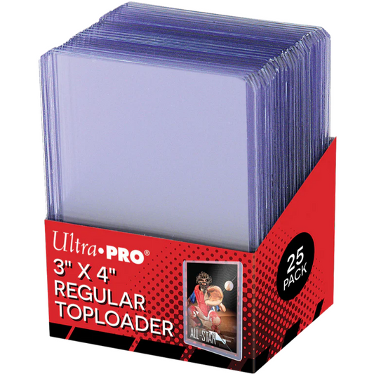 Ultra Pro 3" x 4" Regular Toploaders (25 Stück)