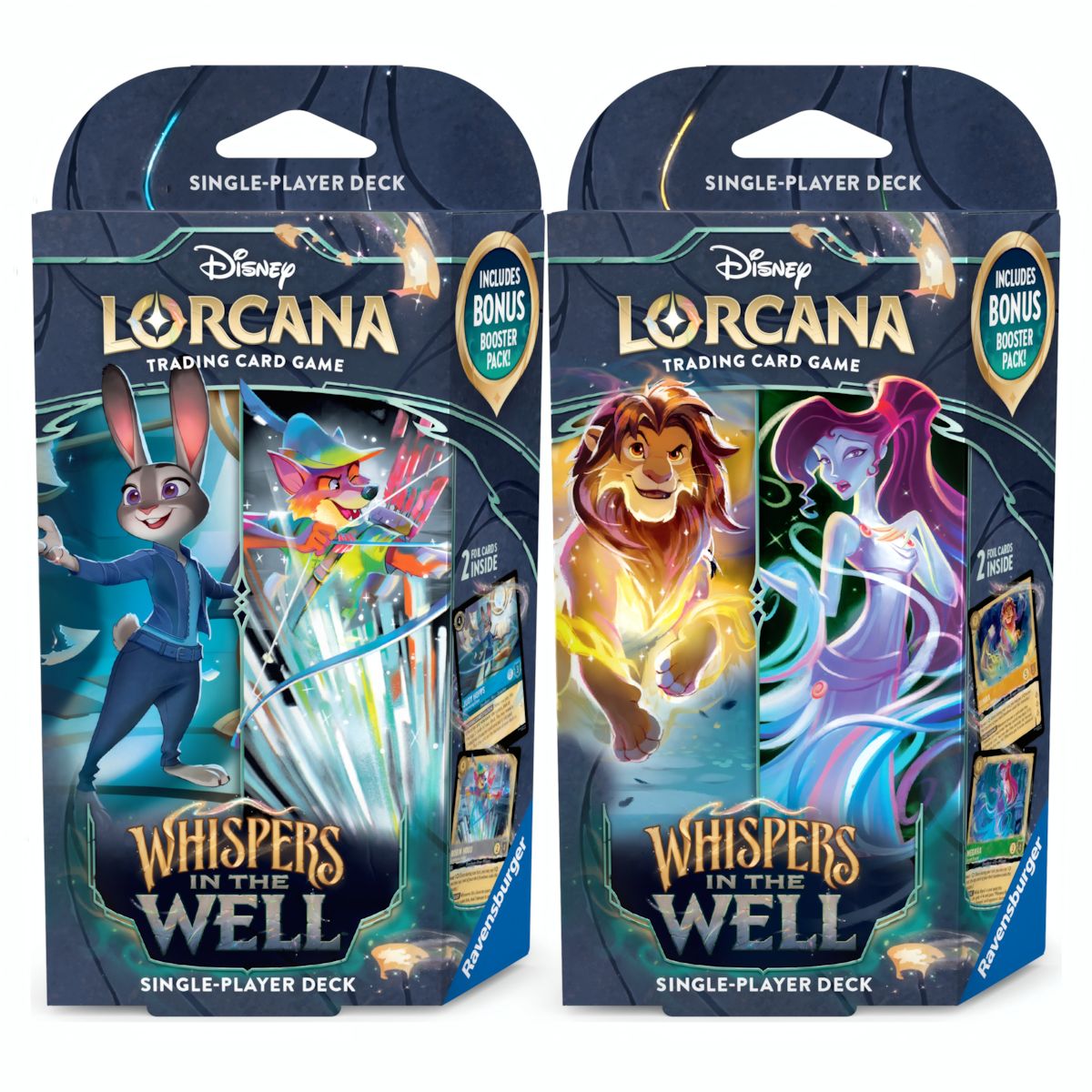Lorcana Whispers in the Well Starter Deck Set (EN)