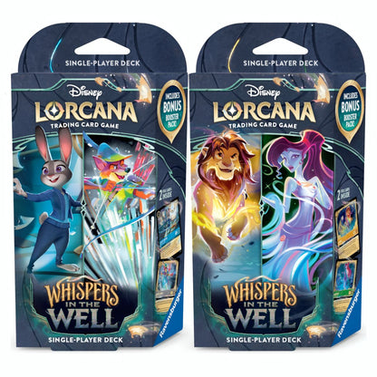 Lorcana Whispers in the Well Starter Deck Set (EN)