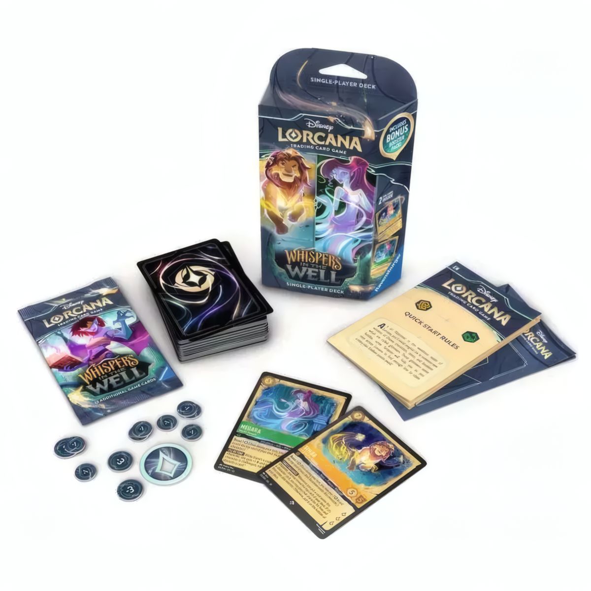 Lorcana Whispers in the Well Starter Deck Set (EN)