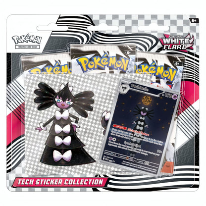 White Flare Tech Sticker Collection (EN)